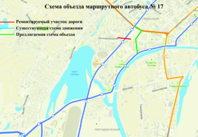 С 30 июля по 3 августа ограничат движение на перекрестке улиц Каландаришвили и Ойунского