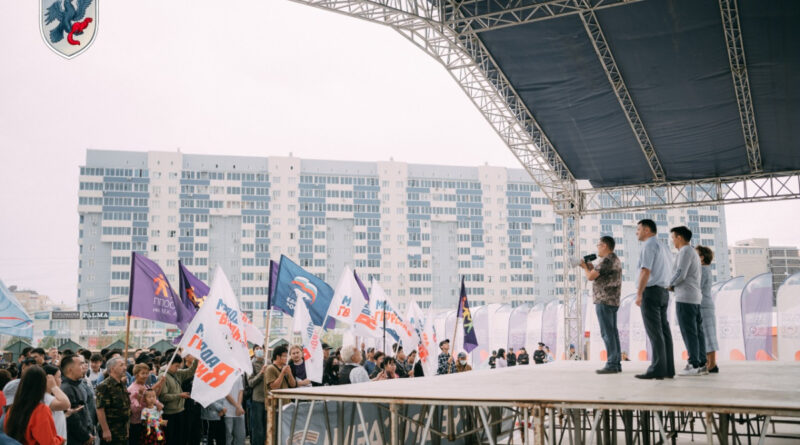 В Якутске прошёл митинг в поддержку СВО и Вооруженных сил России