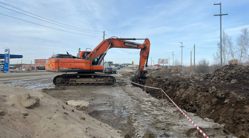 Какие дороги начали ремонтировать в Якутске