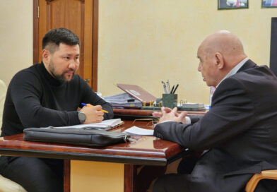 Евгений Григорьев обсудил с Юрием Коркиным вопросы создания системы ливневой канализации